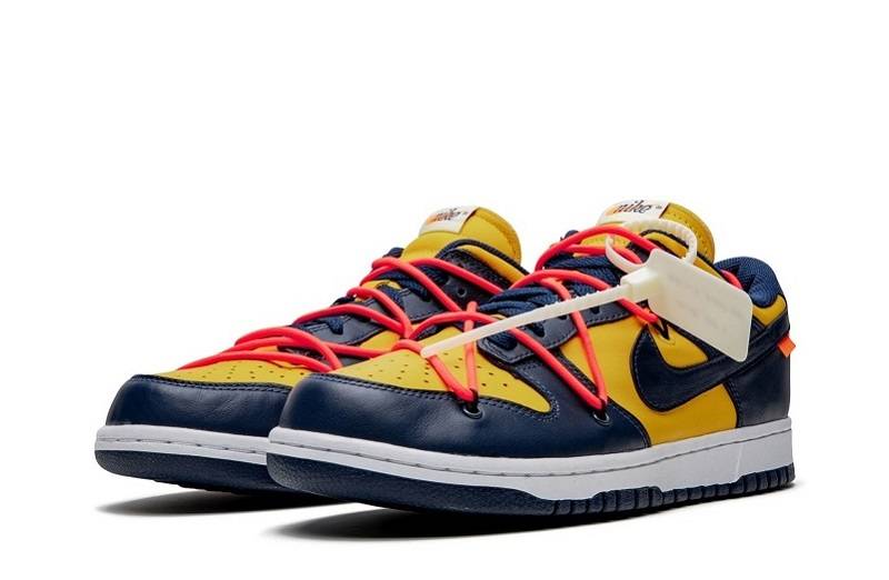 Off-White Dunk Low &Quot;University Gold&Quot;