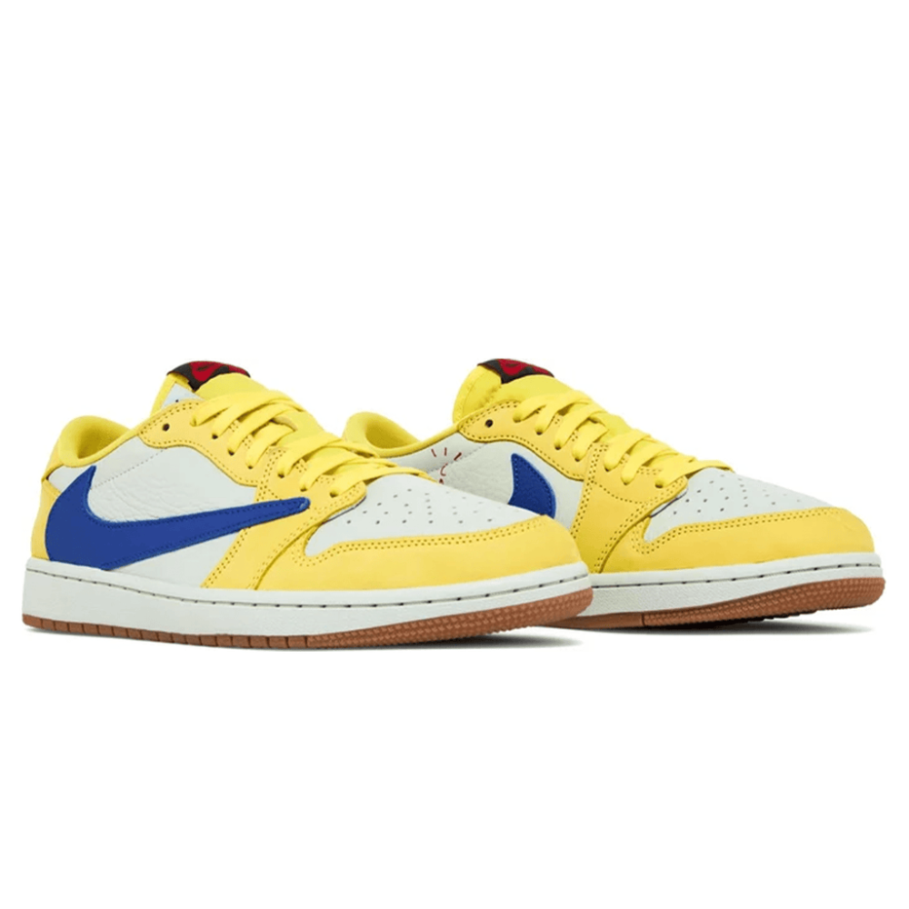 Travis Scott X Jordan 1 Low Og Canary