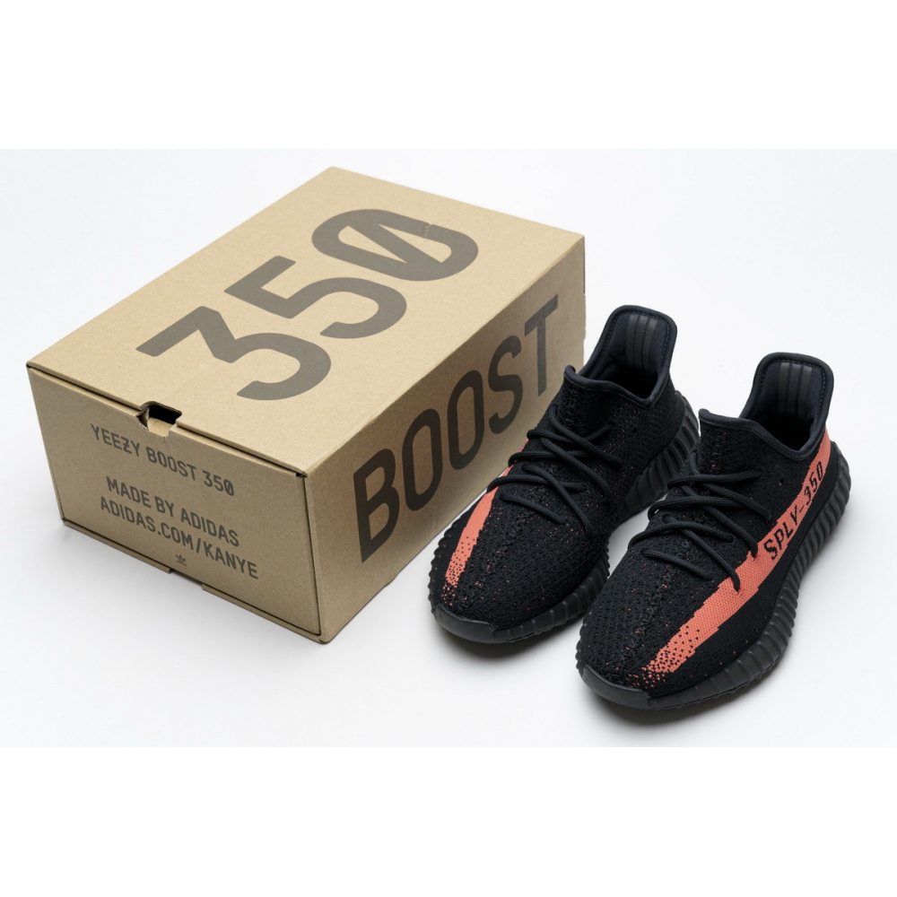 Adidas Yeezy Boost 350 V2 Core Black Red By9612