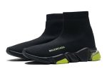 Balenciaga Speed Clear Sole "Black/Yellow Fluo"