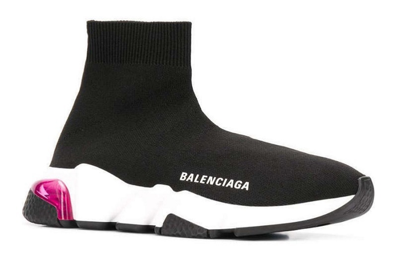 Balenciaga Wmns Speed Trainer &Quot;Clear Sole - Pink&Quot;