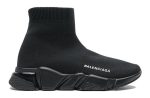 Balenciaga Speed Clear Sole "Black"