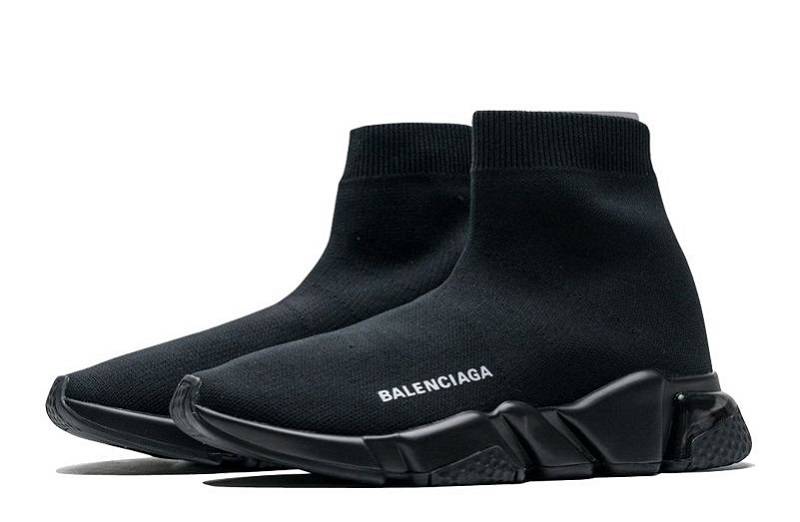 Balenciaga Speed Clear Sole &Quot;Black&Quot;