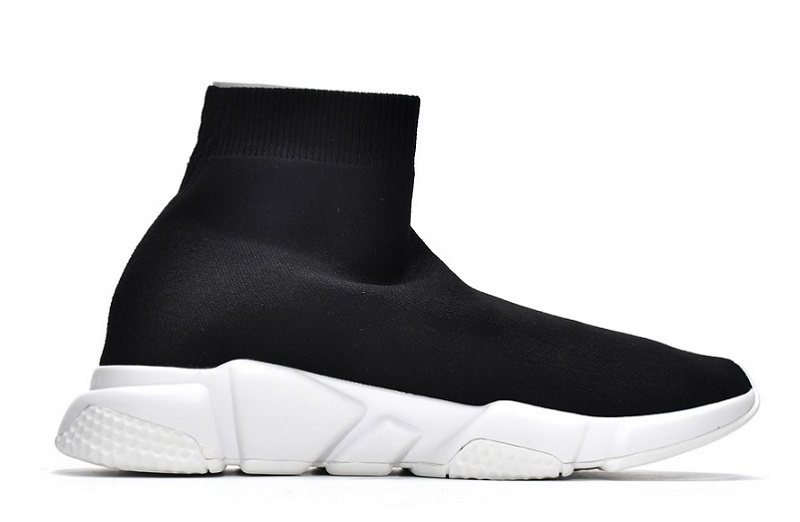 Balenciaga Speed Trainer Graffiti &Quot;Black Fluo Green&Quot;