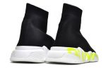 Balenciaga Speed Trainer Graffiti "Black Fluo Green"