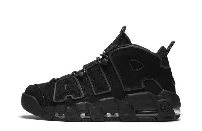 Air More Uptempo “Triple Black Reflective”