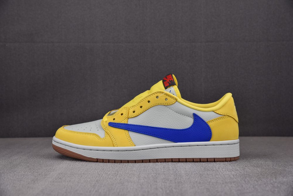 Travis Scott X Air Jordan 1 Low Og &Quot;Canary&Quot;