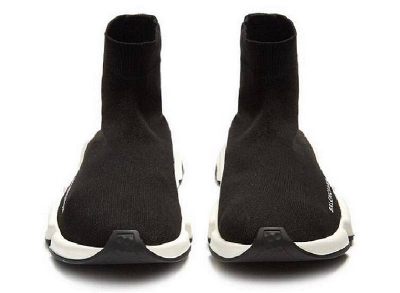 Balenciaga Speed Trainer Mid &Quot;Black/White&Quot;