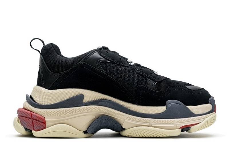 Balenciaga Triple S &Quot;Black Red&Quot;