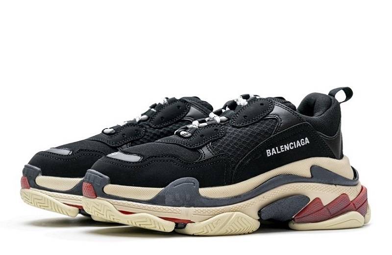 Balenciaga Triple S &Quot;Black Red&Quot;