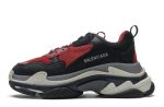 Balenciaga Triple S "Black Red Grey"