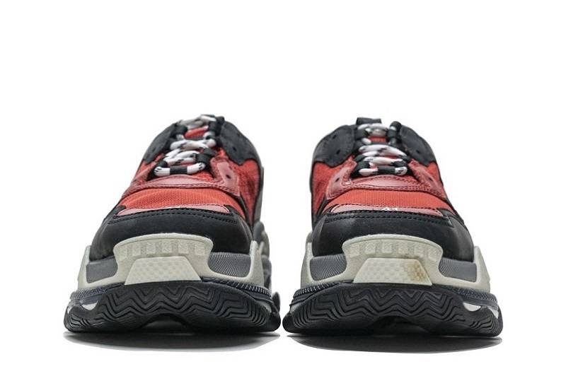 Balenciaga Triple S &Quot;Black Red Grey&Quot;