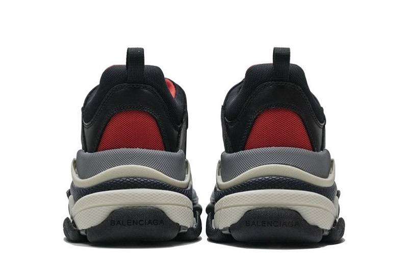 Balenciaga Triple S &Quot;Black Red Grey&Quot;