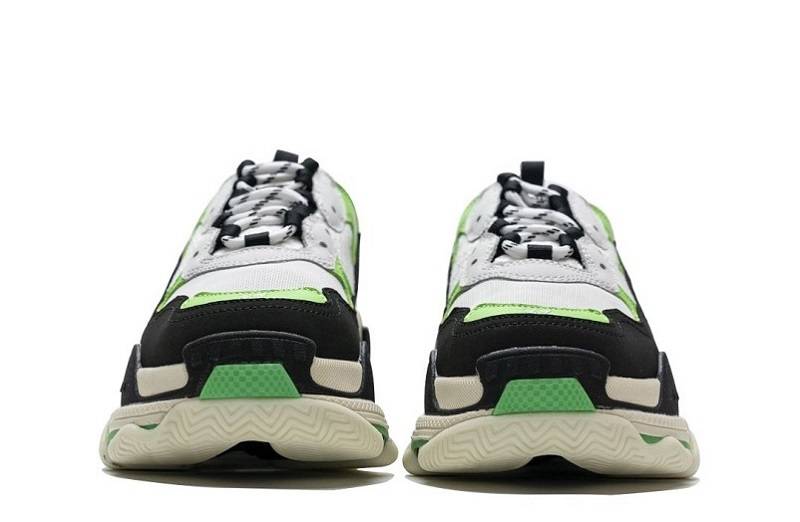 Balenciaga Triple S &Quot;White Green&Quot;