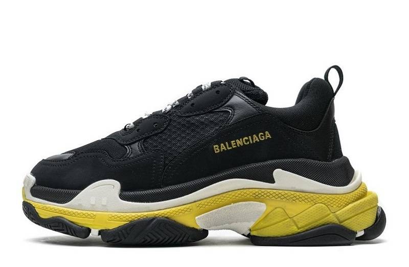 Balenciaga Triple S "Black Yellow"