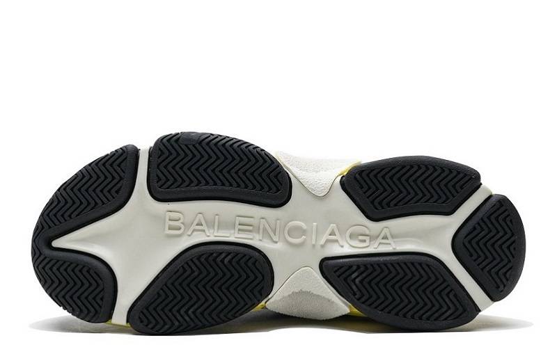 Balenciaga Triple S &Quot;Black Yellow&Quot;