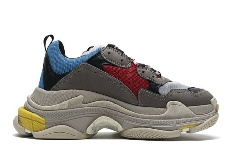 Balenciaga Triple S &Quot;Blue Red&Quot;