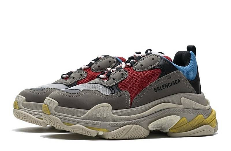 Balenciaga Triple S &Quot;Blue Red&Quot;