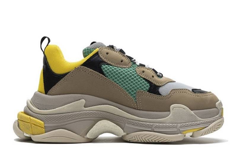 Balenciaga Triple S &Quot;Green Yellow&Quot;