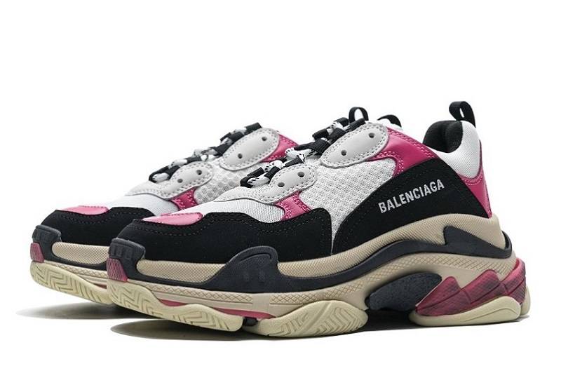 Balenciaga Triple S &Quot;Black Pink&Quot;