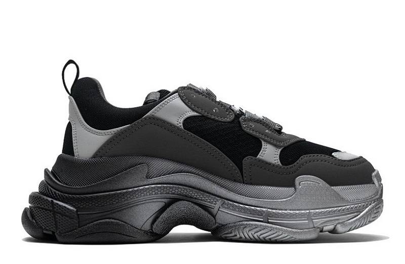 Balenciaga Triple S &Quot;Black Grey Silver&Quot;