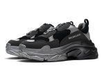 Balenciaga Triple S "Black Grey Silver"