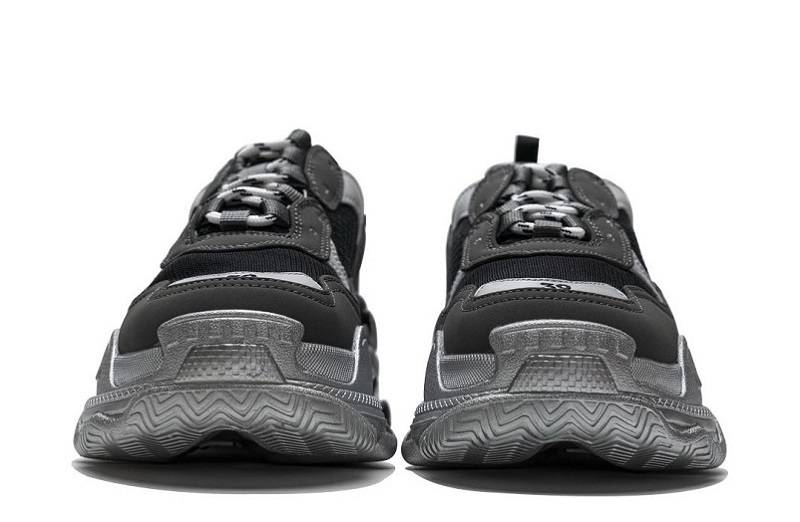 Balenciaga Triple S &Quot;Black Grey Silver&Quot;