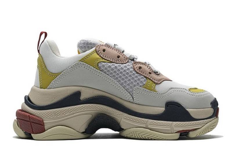 Balenciaga Triple S &Quot;Black Yellow Pink&Quot;