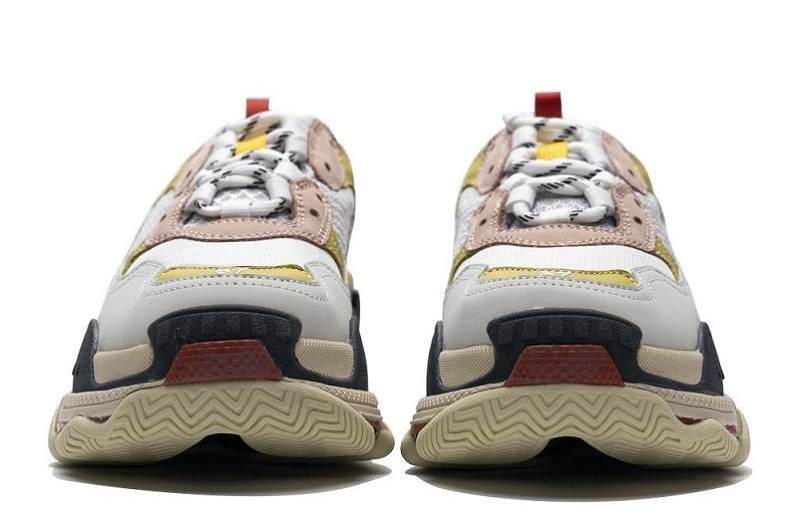 Balenciaga Triple S &Quot;Black Yellow Pink&Quot;