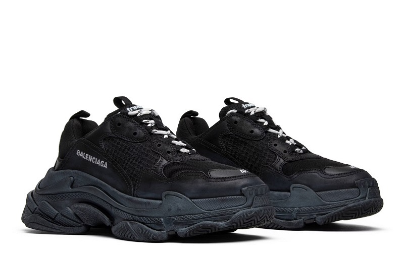 Balenciaga Triple S Trainer &Quot;Triple Black&Quot; (2018 Reissue)