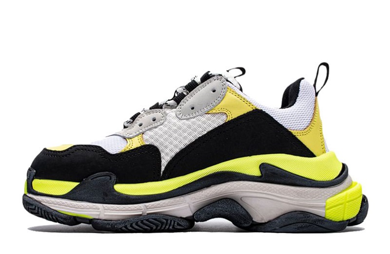 Balenciaga Triple S Retro &Quot;White/Goose Yellow&Quot;