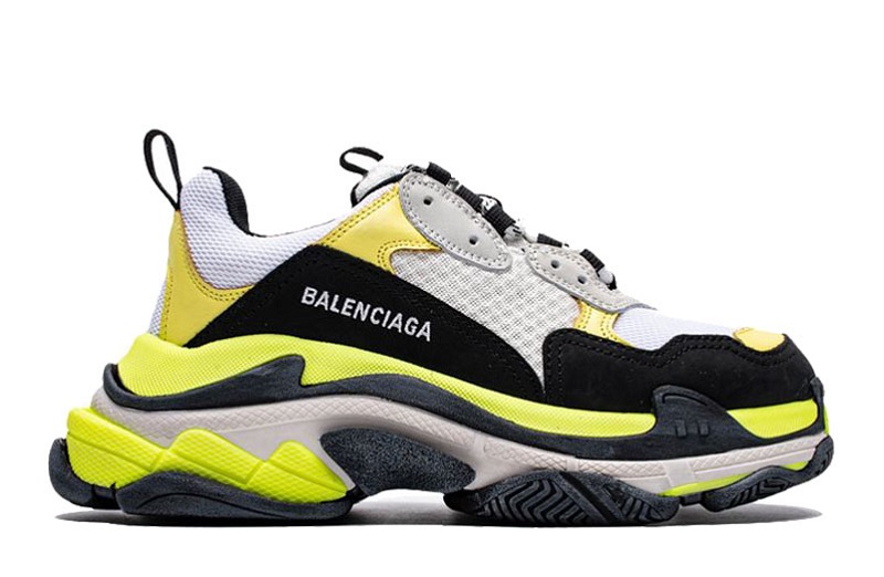 Balenciaga Triple S Retro &Quot;White/Goose Yellow&Quot;