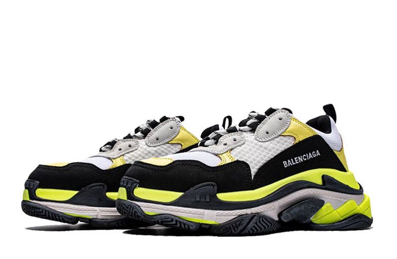 Balenciaga Triple S Retro &Quot;White/Goose Yellow&Quot;