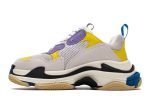 Balenciaga Triple S Retro Sneakers "Trend Purple/Yellow"