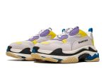 Balenciaga Triple S Retro Sneakers "Trend Purple/Yellow"