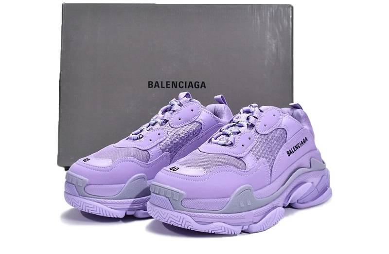 Balenciaga Triple S &Quot;Purple&Quot;