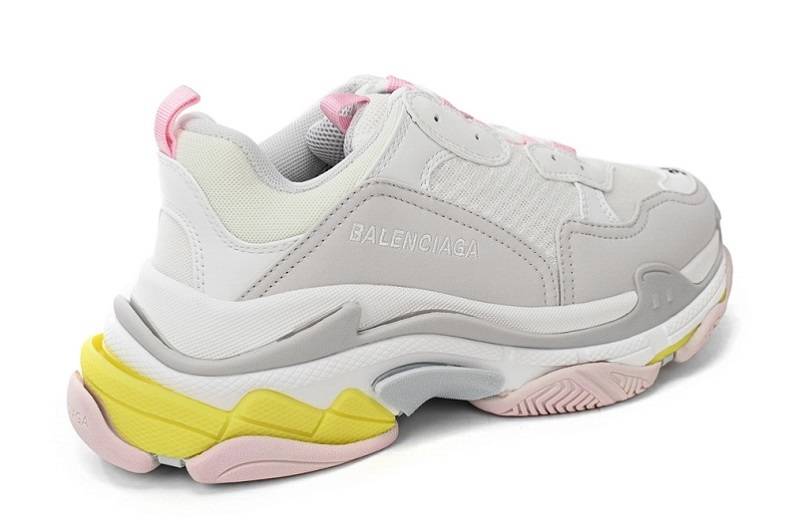 Balenciaga Triple S &Quot;White Yellow&Quot; (Women'S)