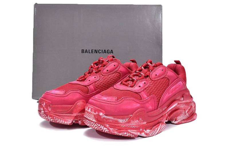 Balenciaga Triple S &Quot;Dark Red&Quot;