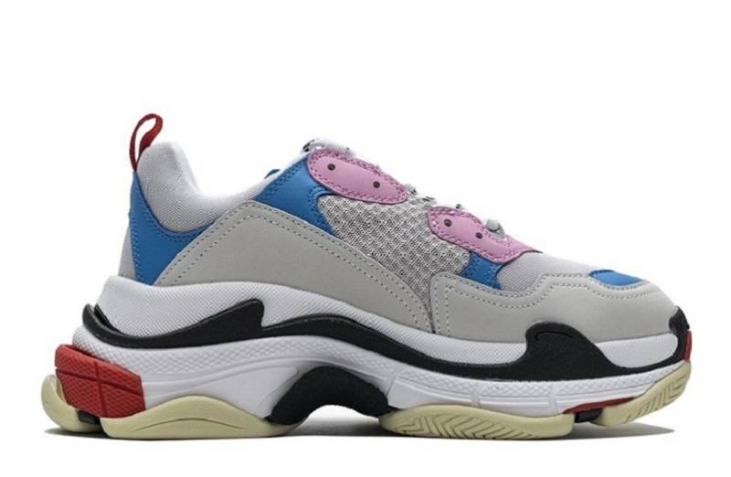 Balenciaga Triple S &Quot;Pink Bright Blue&Quot;