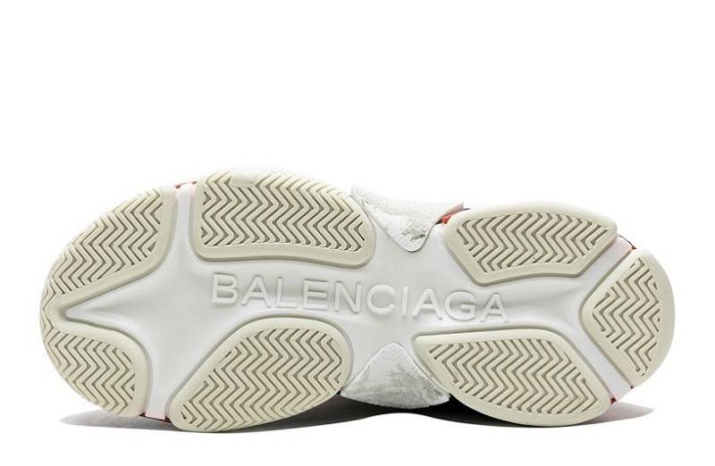 Balenciaga Triple S &Quot;Red White Dark Grey&Quot;