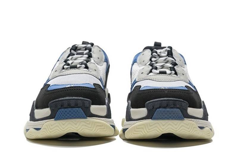 Balenciaga Triple S &Quot;Black Grey Blue&Quot;