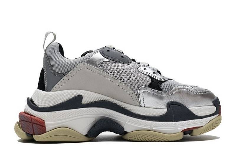 Balenciaga Triple S &Quot;Grey Silver&Quot;