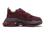 Balenciaga Triple S Clear Sole "Red Wine"