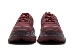 Balenciaga Triple S Clear Sole "Red Wine"