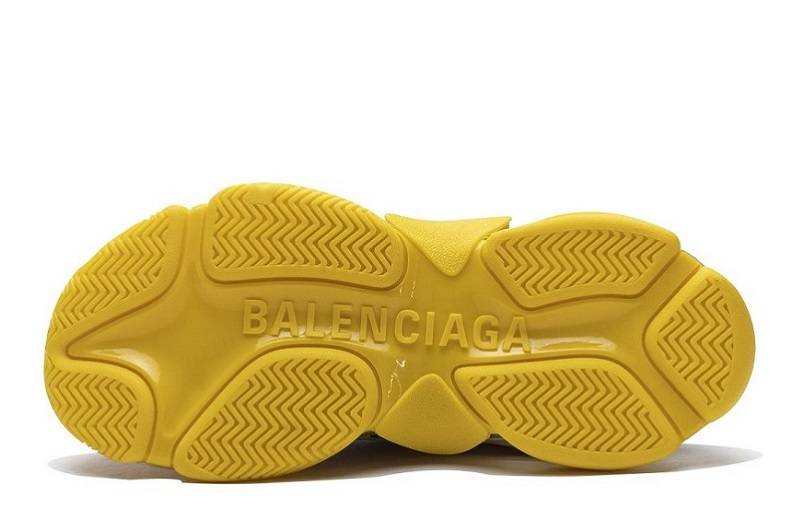 Balenciaga Triple S Clear Sole &Quot;Black Orange&Quot;