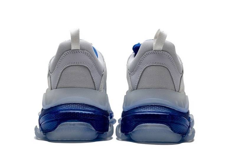 Balenciaga Triple S Clear Sole &Quot;White Blue&Quot;