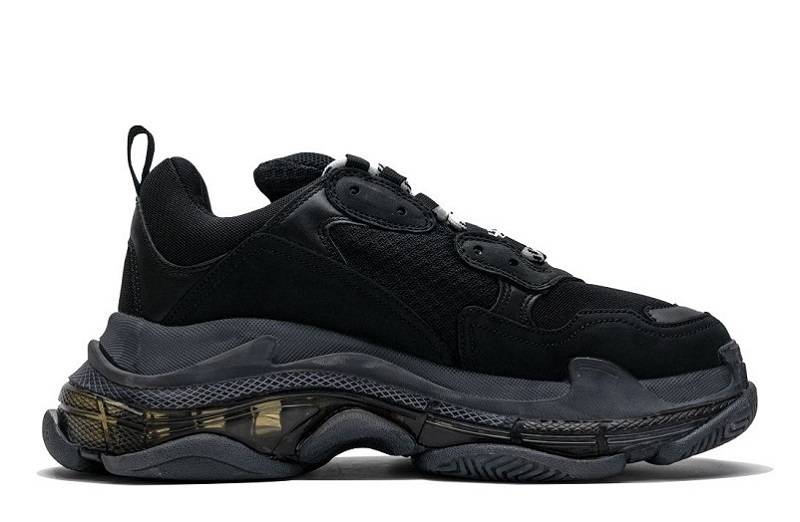 Balenciaga Triple S Clear Sole &Quot;Black&Quot;