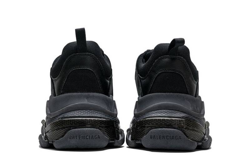 Balenciaga Triple S Clear Sole &Quot;Black&Quot;