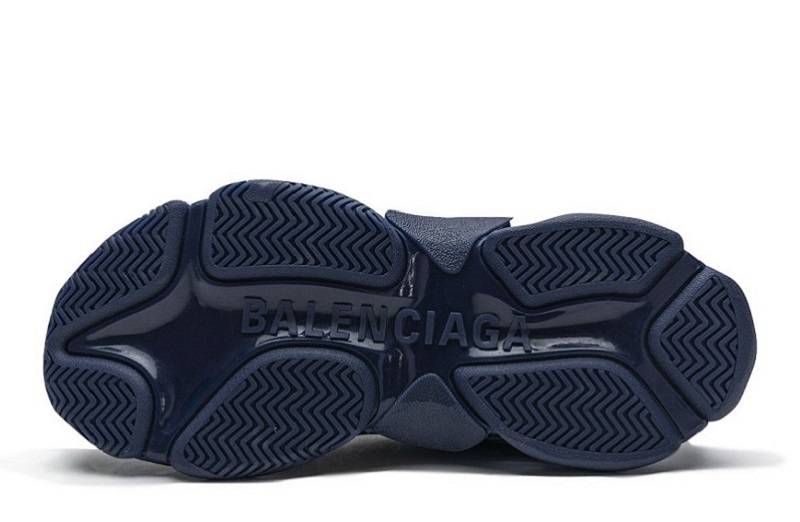 Balenciaga Triple S Clear Sole &Quot;Dark Blue&Quot;