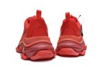 Balenciaga Triple S Clear Sole “Dark Red”